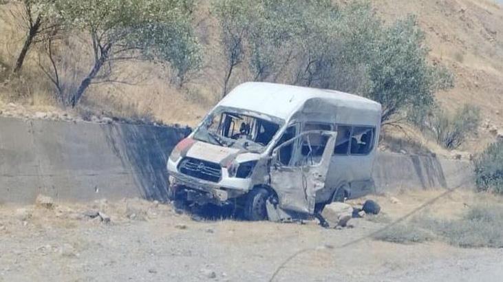 Silopi’de servis aracına saldırı! Ölü ve yaralılar var