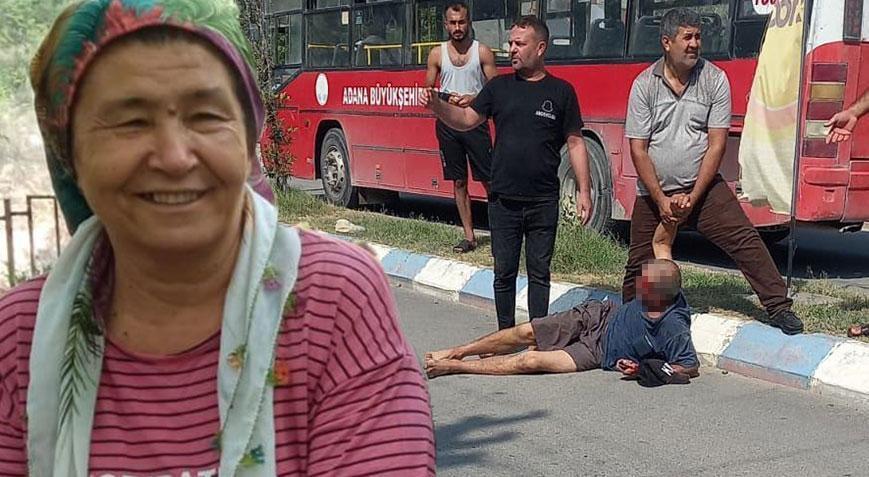 Sokak ortasında dehşet! Eşini, parke taşı ile öldürdü