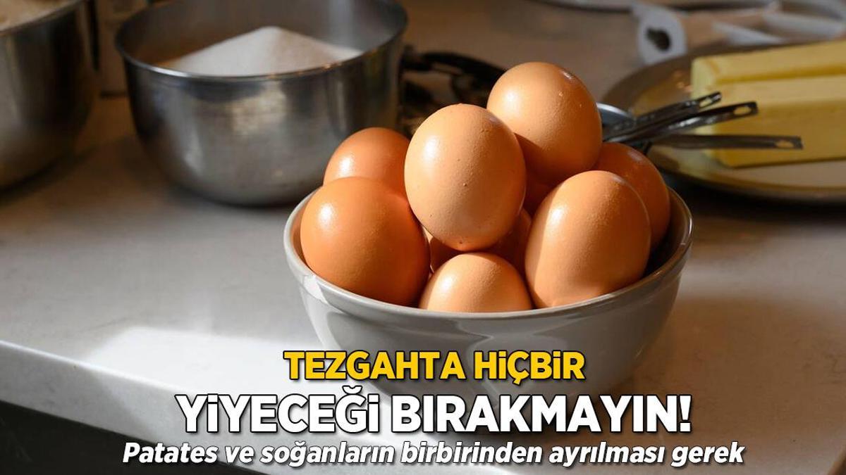 Tezgahta hiçbir yiyeceği bırakmayın! Patates ve soğanı birbirinden ayırın