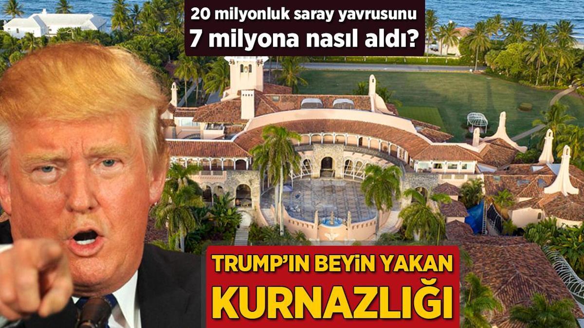 Trump’ın beyin yakan kurnazlığı! 20 milyonluk saray yavrusunu 7 milyona nasıl aldı?