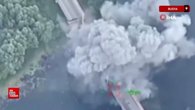 Ukrayna, Rusya’nın Kursk bölgesindeki köprüyü havaya uçurdu