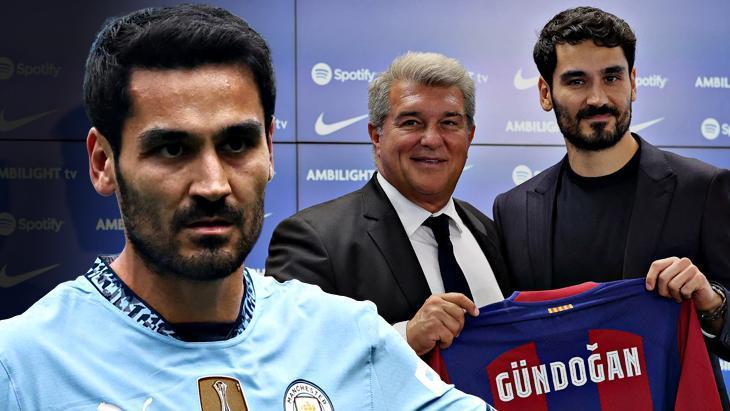 Barcelona’da Joan Laporta’dan İlkay Gündoğan cevabı! ‘Sportif bir karar’