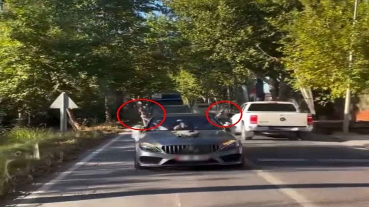 Yalova’da otomobilden ateş açan gelin ve damada ceza