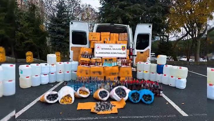 17 ilde kaçak içki operasyonu: 66 şüpheliye işlem yapıldı