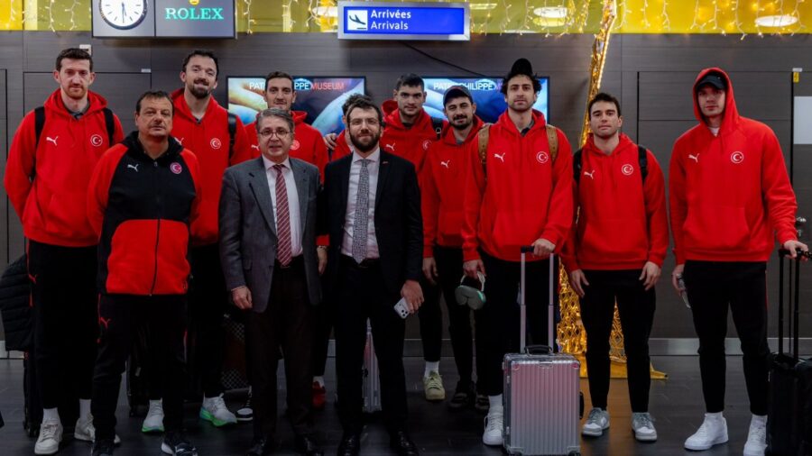 A Milli Erkek Basketbol Takımı, İsviçre’ye gitti