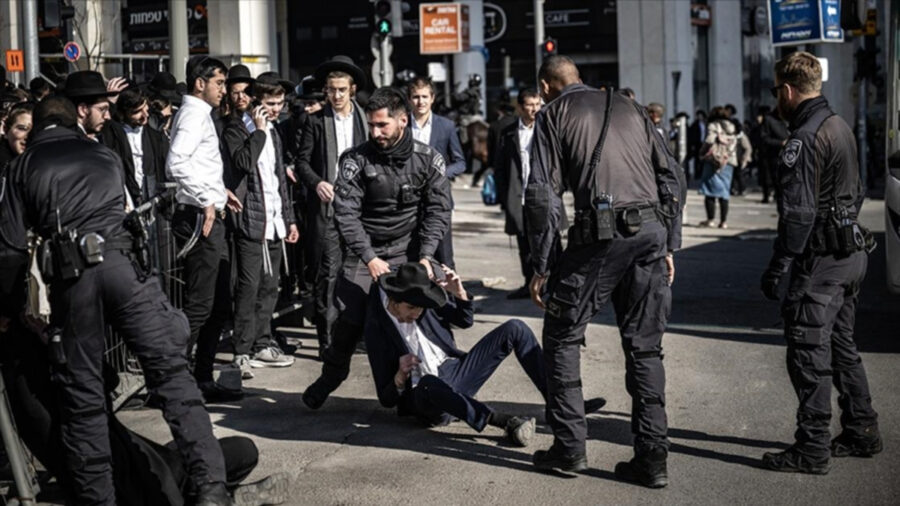 İsrail’de 8 Ultra-Ortodoks Yahudi gözaltına alındı