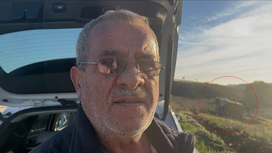 Tekirdağ’da kamyon metrelerce sürüklendi, yara almadan kurtuldu